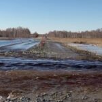 Движение остановлено на шести участках дорог в Новосибирской области из-за разлива воды