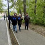 Депутат Госдумы Иванинский оценил ход строительства спортплощадки и продолжения «Тропы здоровья» в Оби