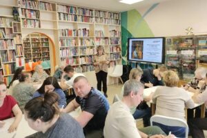 «Грамотность – это модно»: в Оби прошла акция «Тотальный диктант» при полном аншлаге
