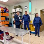 Замгубернатора Хальзов и представители прокуратуры региона посетили станцию скорой помощи с инспекцией