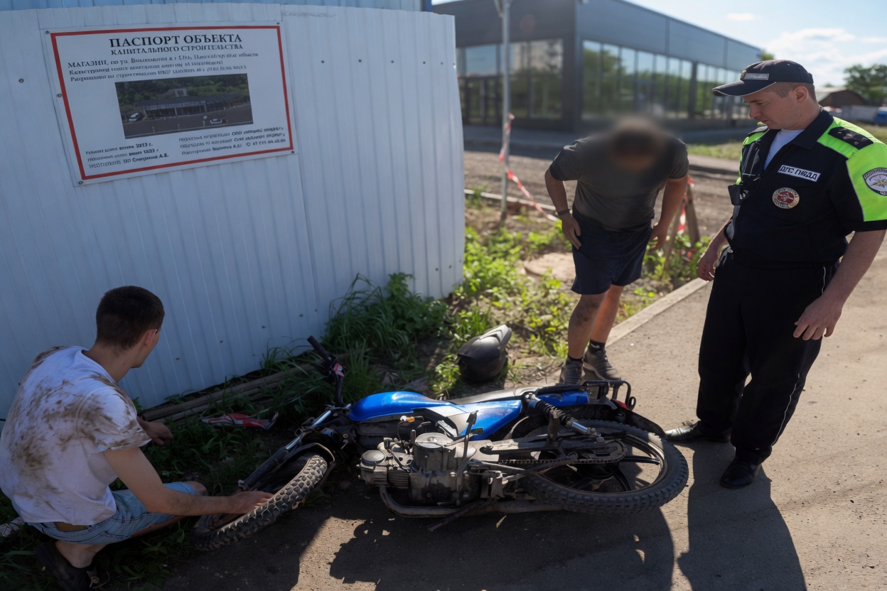 Прокуратура и ГИБДД проводят в Оби рейды против юных гонщиков на питбайках