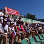 Восемь нормативов ГТО выполняют школьники в финале областного фестиваля в Кольцово