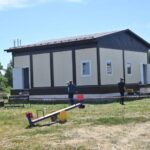 Губернатор Травников проинспектировал строительство нового ФАПа в Здвинском районе
