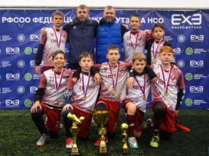 Юные футболисты из Оби стали чемпионами Новосибирской области по микрофутзалу