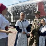 «Поезд Победы» за три дня в Новосибирской области принял больше двух тысяч посетителей