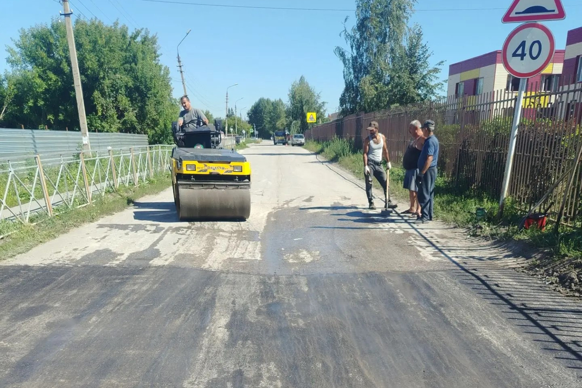 Нарушенное благоустройство начали восстанавливать в городе Обь