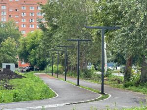 В Оби после проверки прокуратуры привели в порядок велодорожки