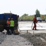 Дорожники заменили покрытие на трассе до Королёвки в Новосибирской области