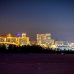 Пять новосибирских высоток в зоне подлёта к Толмачёво получили светоограждение