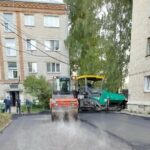 Третий этап ремонта дорог завершился в городе Обь